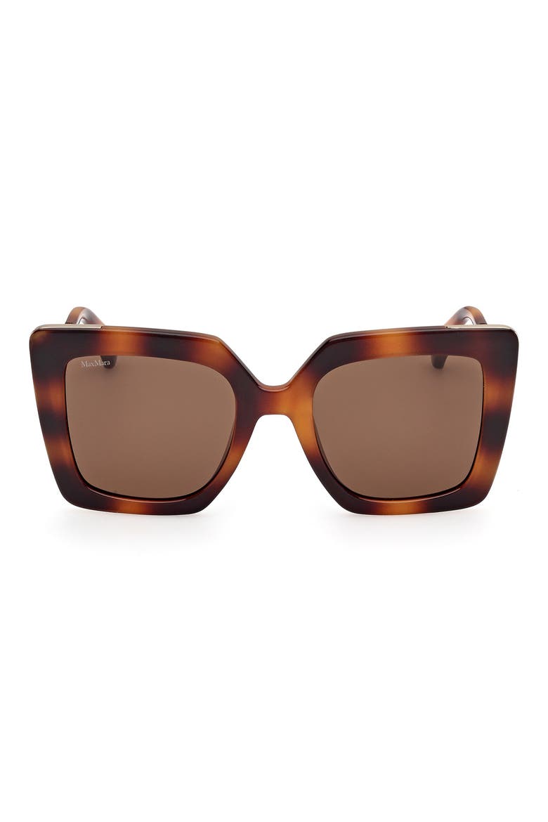 Square Sunglasses, Main, color, DARK HAVANA / BROWN