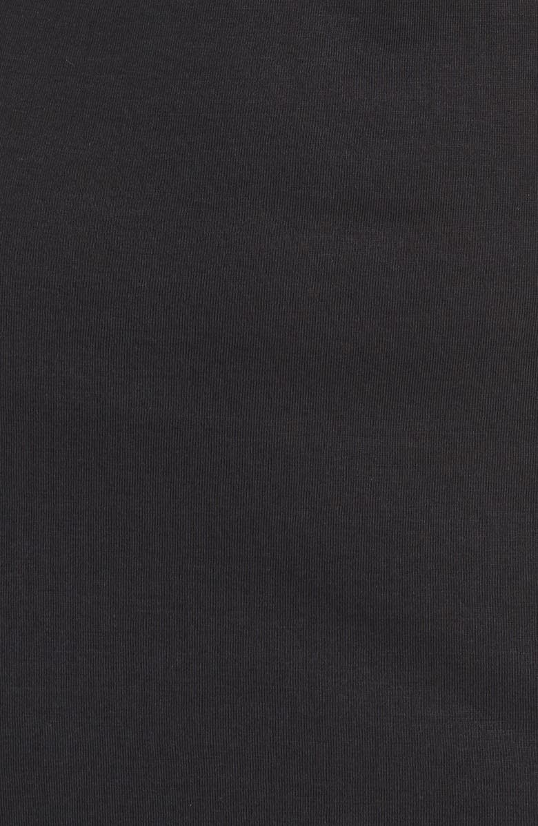 Natori Luxe Shangri-La Nightgown, Alternate, color, Black