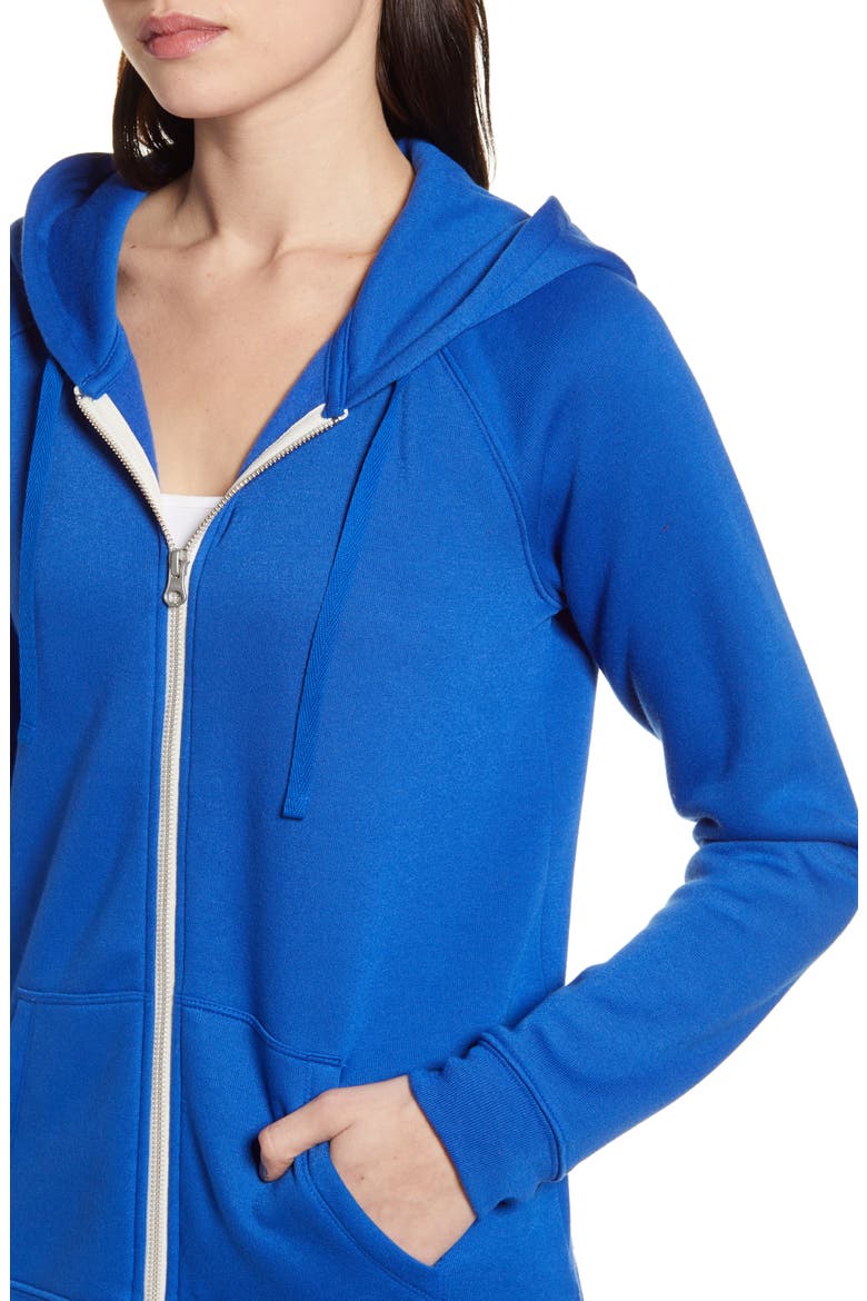 Zip Hoodie, Alternate, color, BLUE SURF