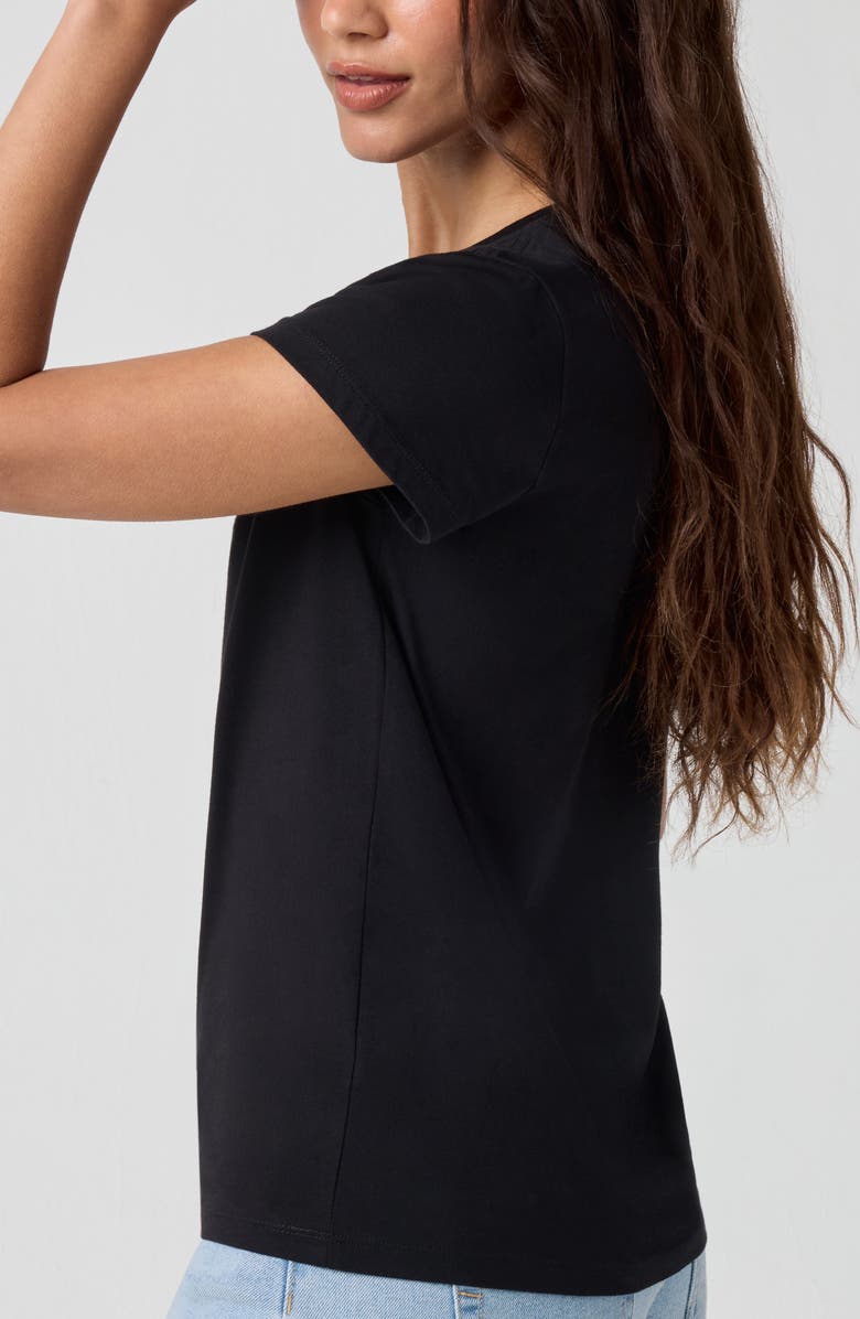 Florence by Mills Solid '90s Short Sleeve T-Shirt, Alternate, color, Black