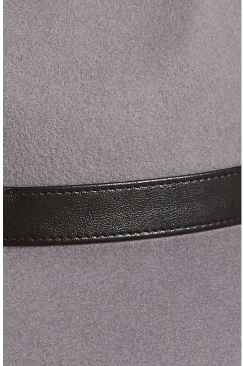 Wide Brim Wool Hat, Alternate, color, GREY