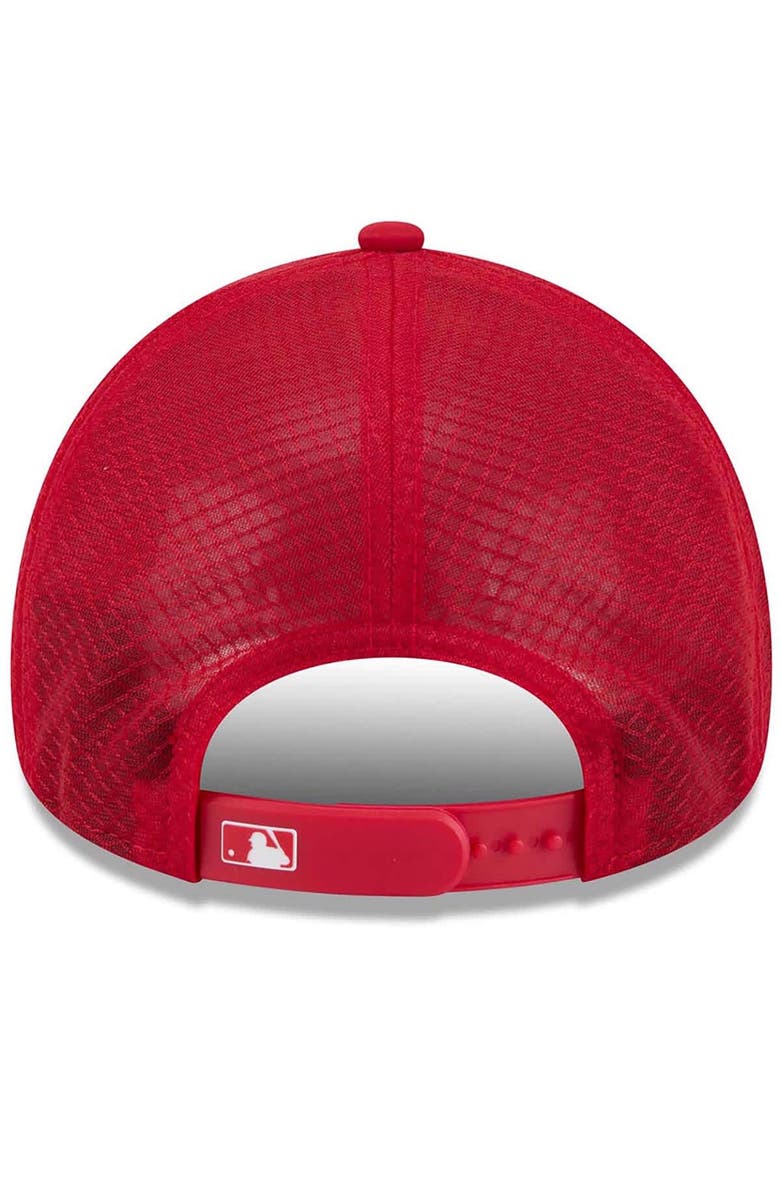 New Era Men's New Era Red Washington Nationals 2026 Batting Practice Alternate Apex 9FORTY Adjustable Hat, Alternate, color, Red