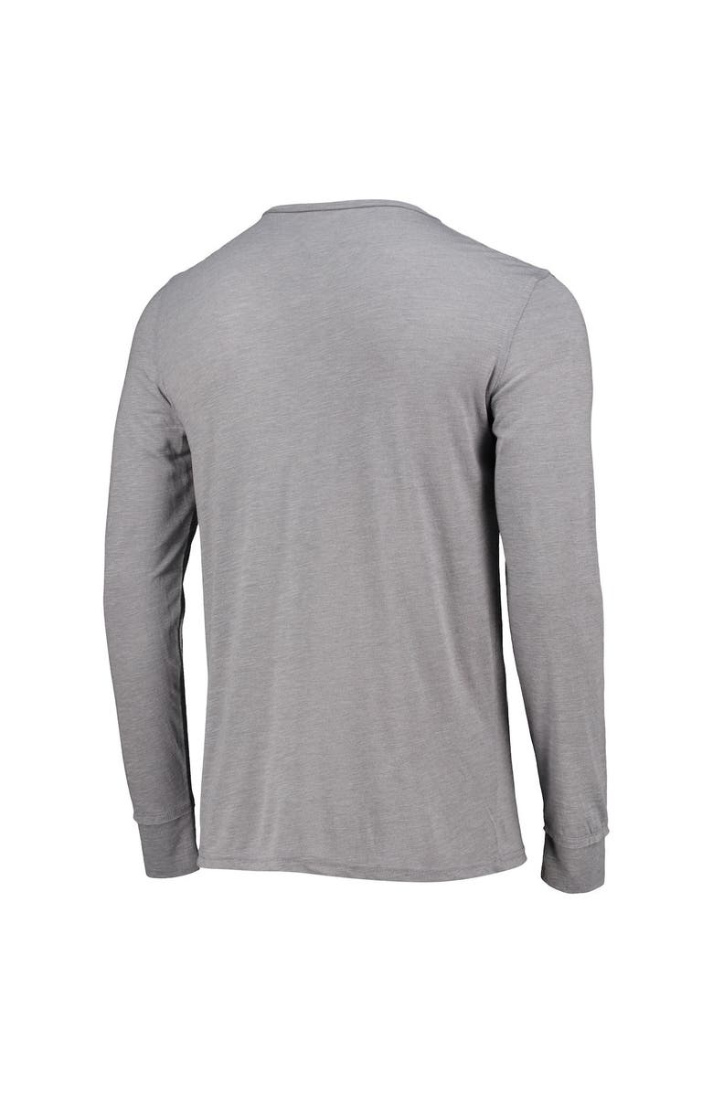 CONCEPTS SPORT Men's Concepts Sport Gray Tampa Bay Buccaneers Takeaway Henley Long Sleeve Sleep T-Shirt, Alternate, color, 