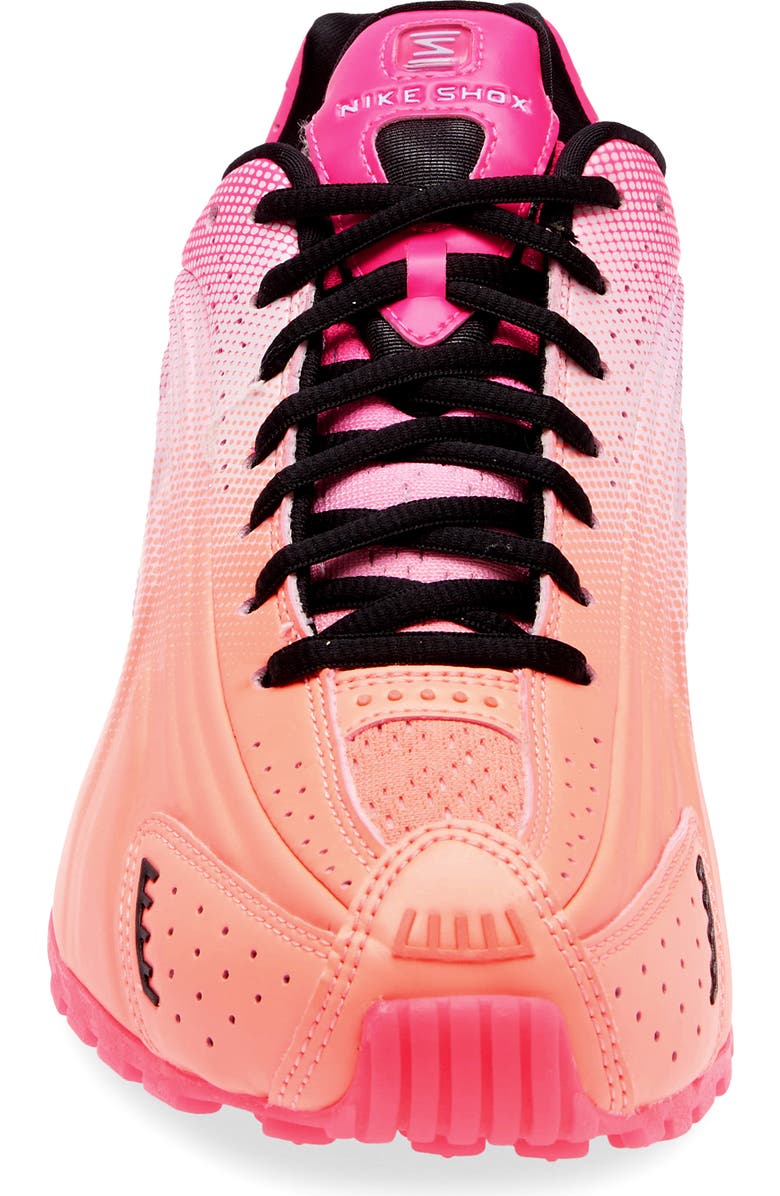 Nike Shox R4 Sneaker, Alternate, color, Hyper Pink/ Pink Foam/ Black