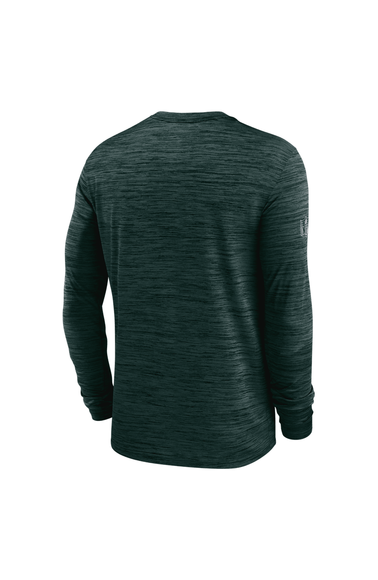 Nike Men's Nike Green Green Bay Packers Sideline Offensive Transition Velocity Dri-FIT Long Sleeve T-Shirt, Alternate, color, Green
