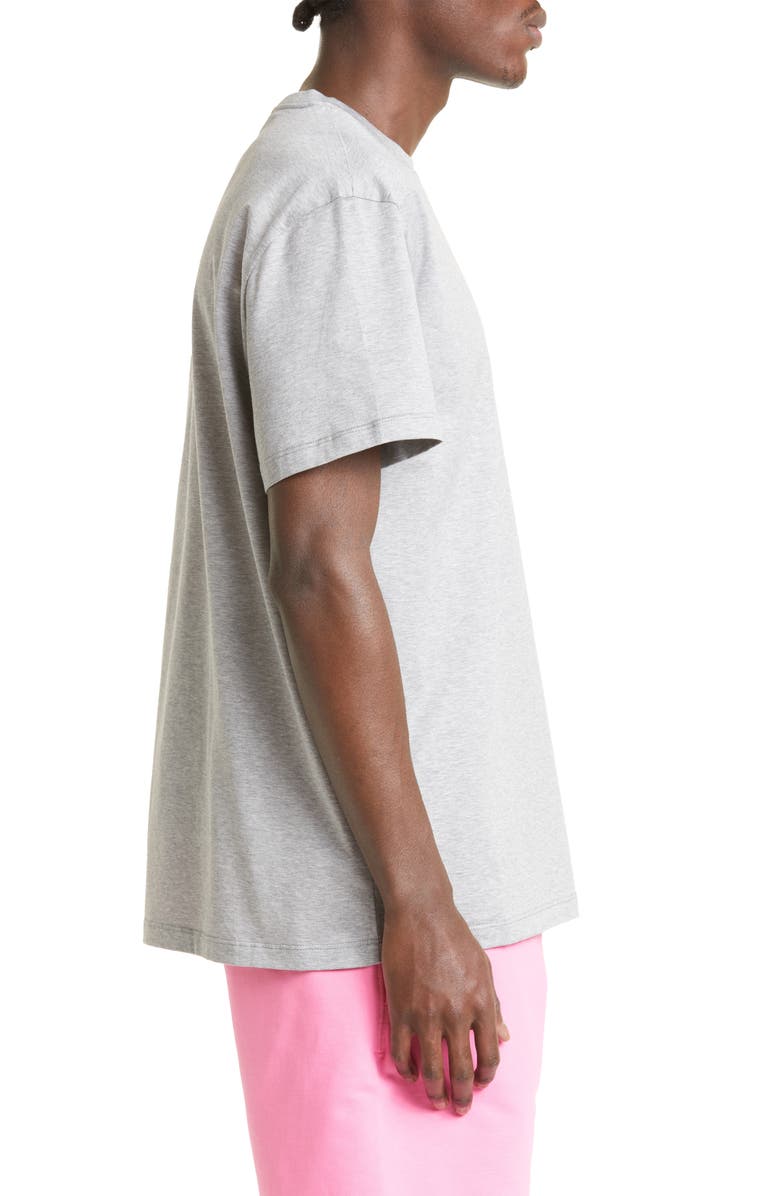 McQueen Embroidered Logo Cotton T-Shirt, Alternate, color,