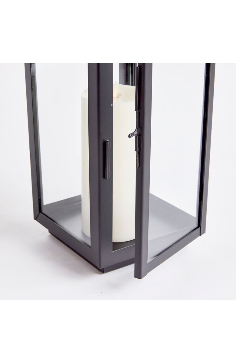 Napa Home & Garden Antoinne Outdoor Lantern, Alternate, color, Black
