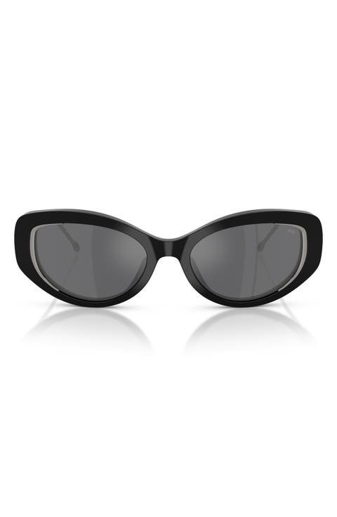 Geck-D 54mm Oval Sunglasses