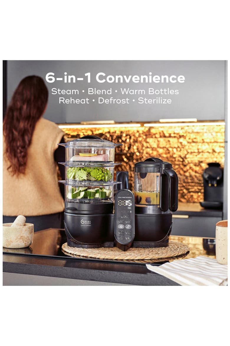 Duo Meal Station XL Baby Food Maker, Alternate, color, BLACK