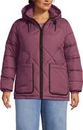 Lands' End FeatherFree Insulated Diamond Quilted Jacket