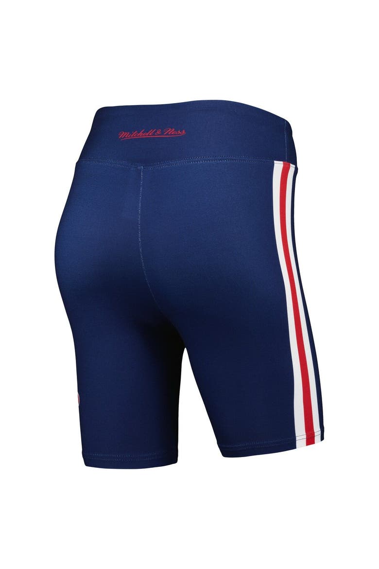 Women's Mitchell & Ness Navy St. Louis Cardinals Biker Shorts, Alternate, color, Navy