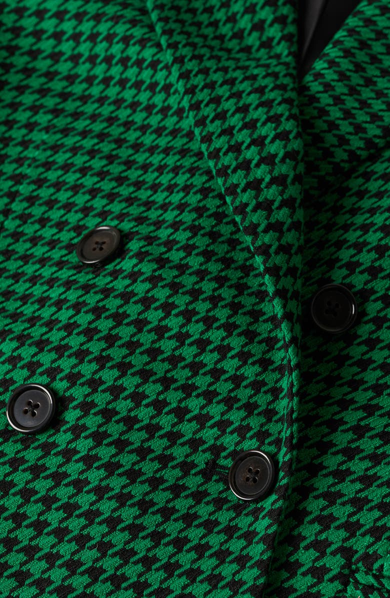 MANGO Houndstooth Double Breasted Blazer, Alternate, color, 