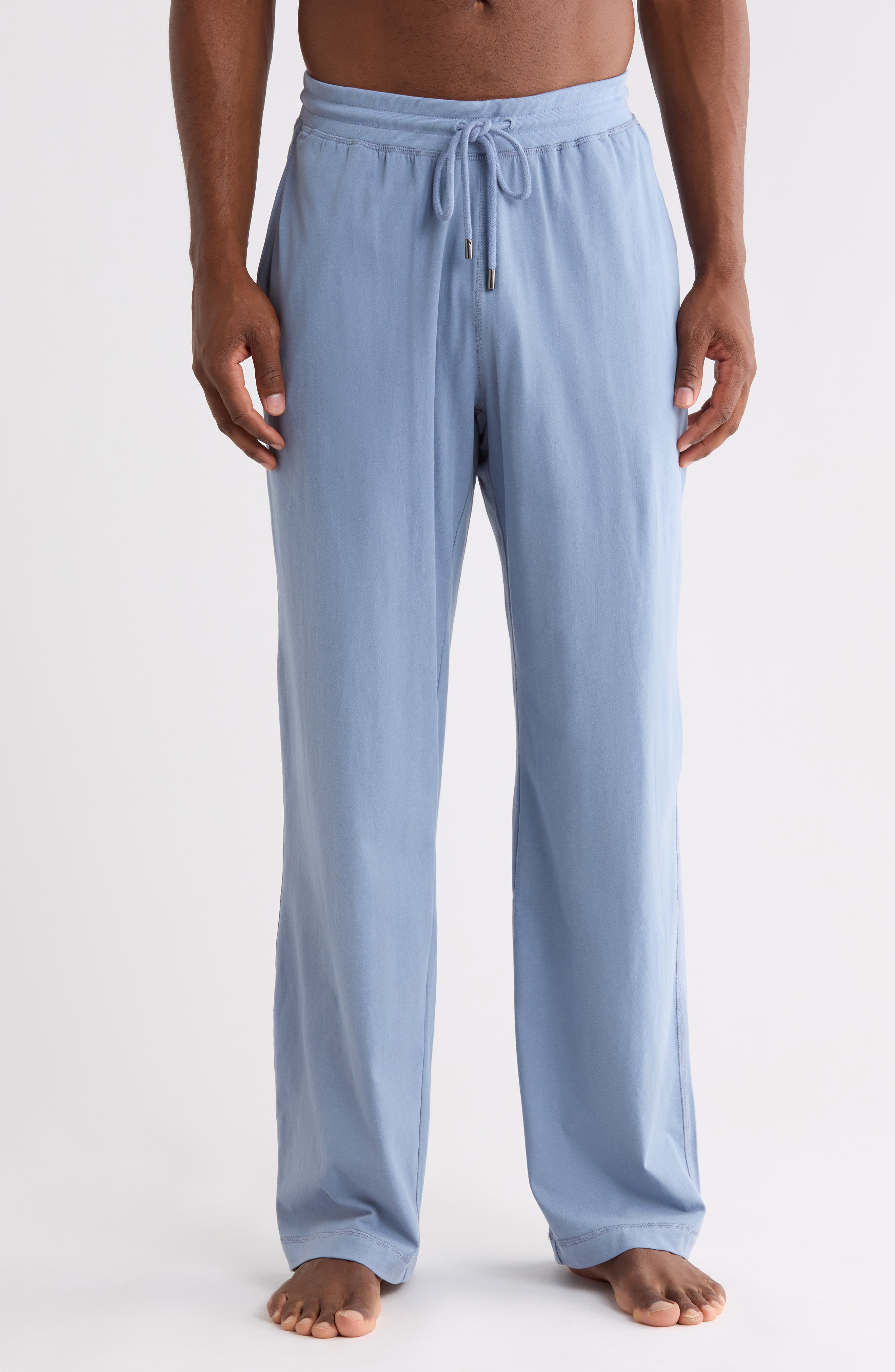 Cotton Drawstring Lounge Pants