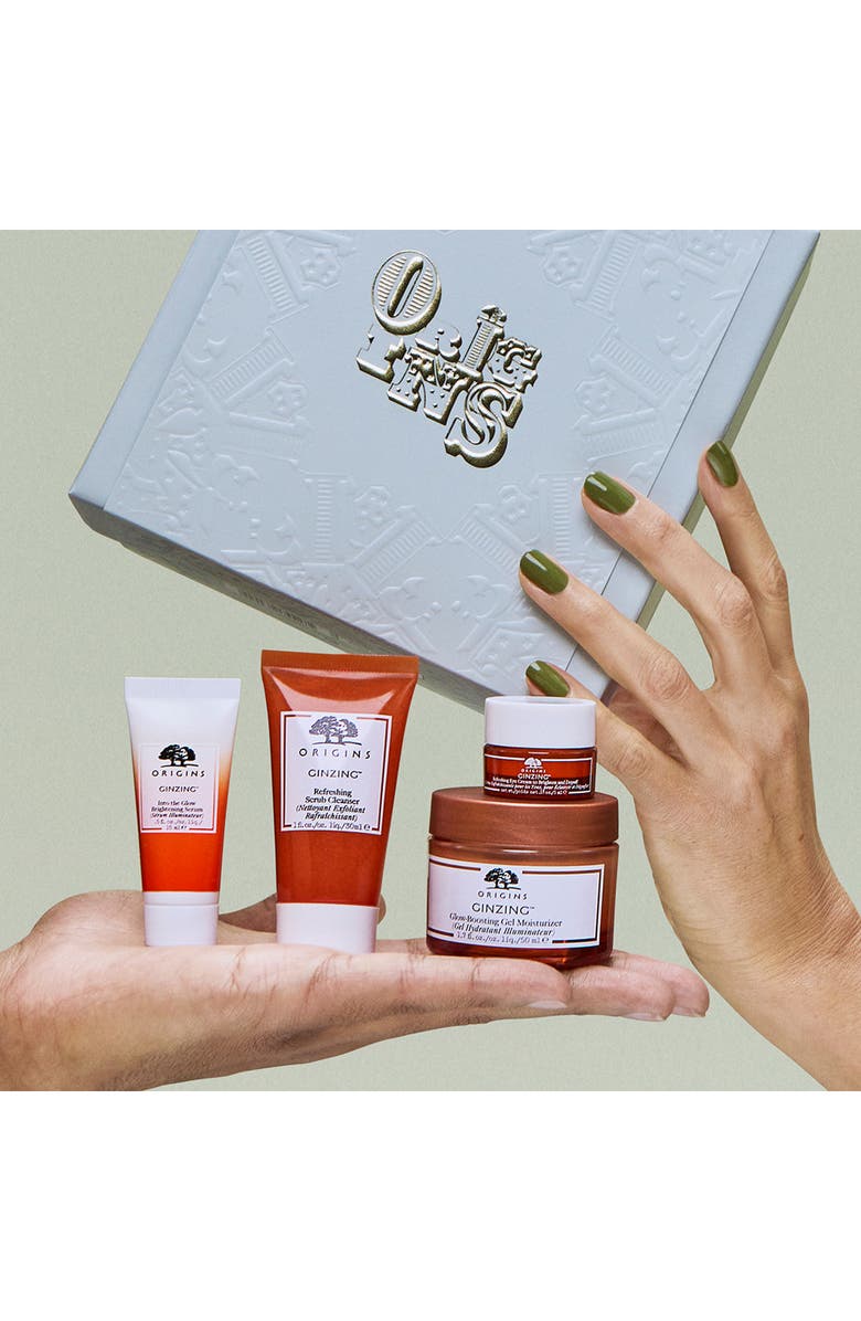 Origins Fave Four: Brighten, Refine, Renew & Hydrate Set USD $77 Value, Alternate, color, 