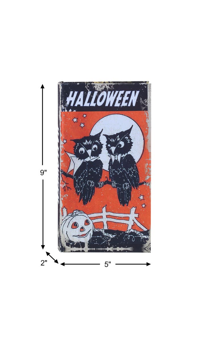 Mr. Halloween Set of 3 Retro Nested Storage Books, Alternate, color, Multicolor