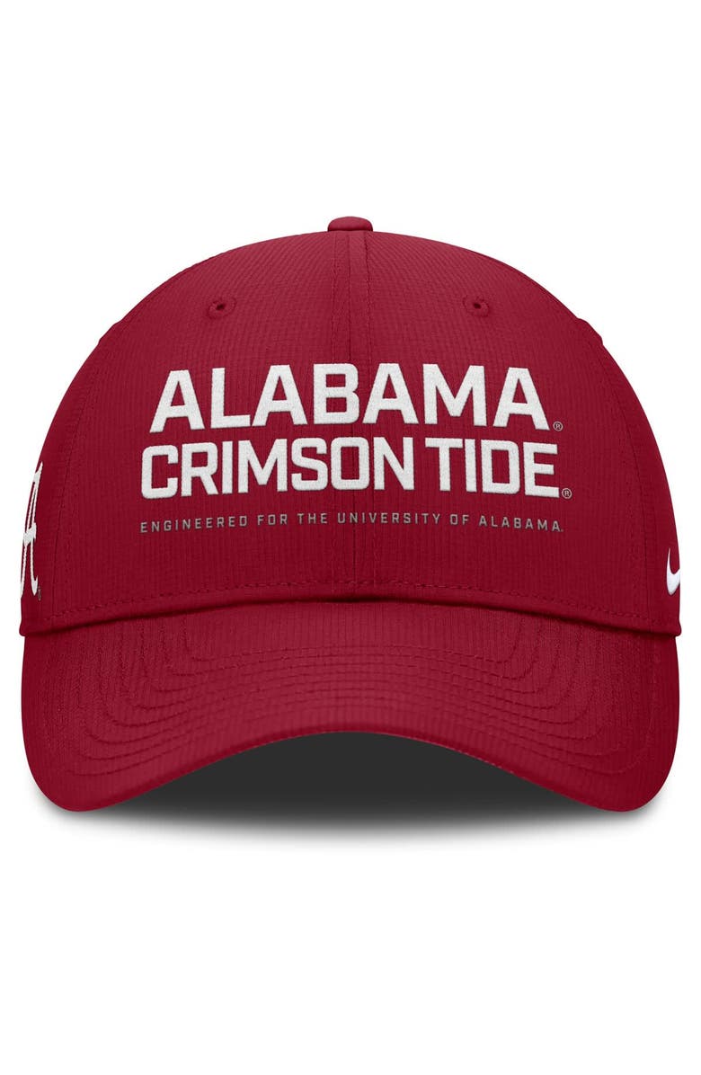 Nike Men's Nike Crimson Alabama Crimson Tide 2025 On-Field Gameday Club Adjustable Hat, Alternate, color, Crimson