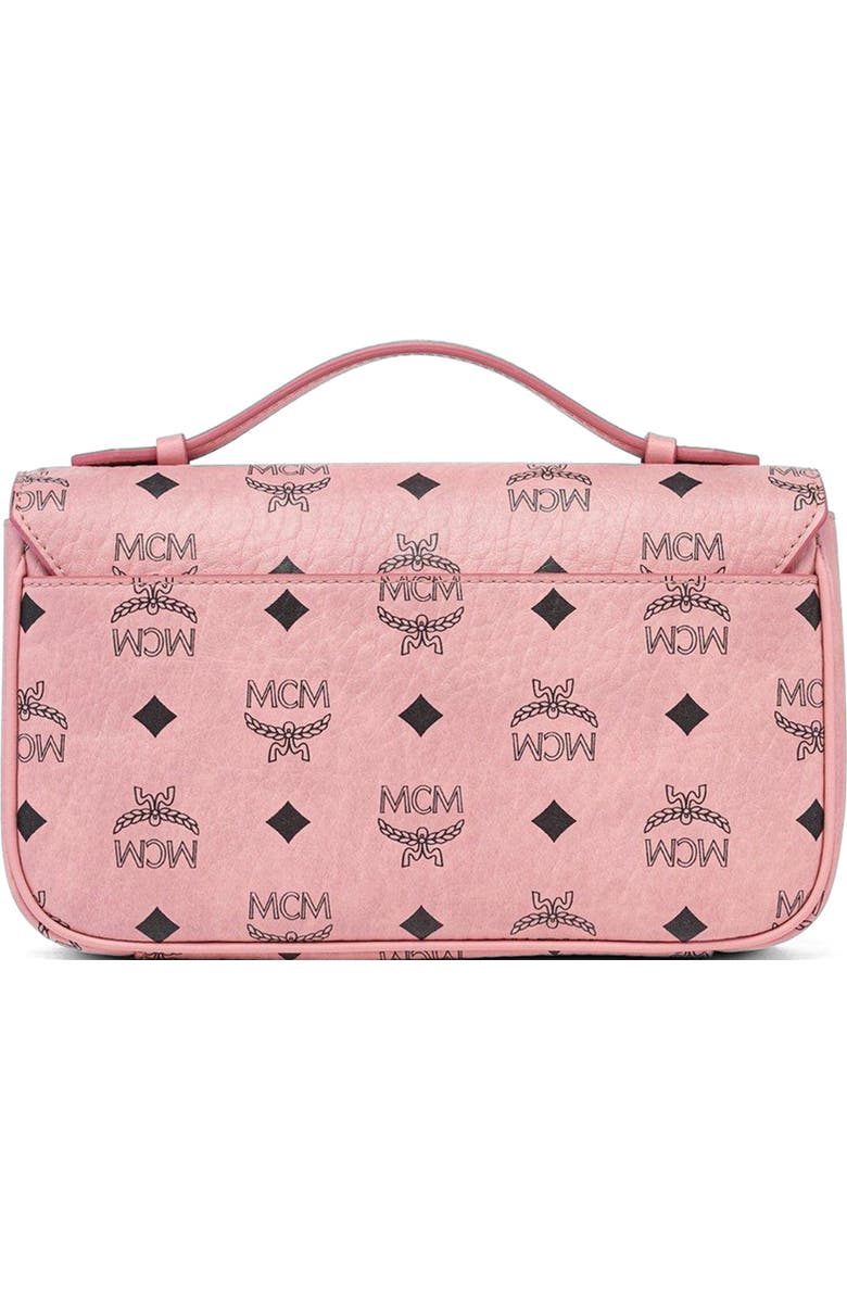 MCM Tracy Crossbody in Visetos, Alternate, color, Pink