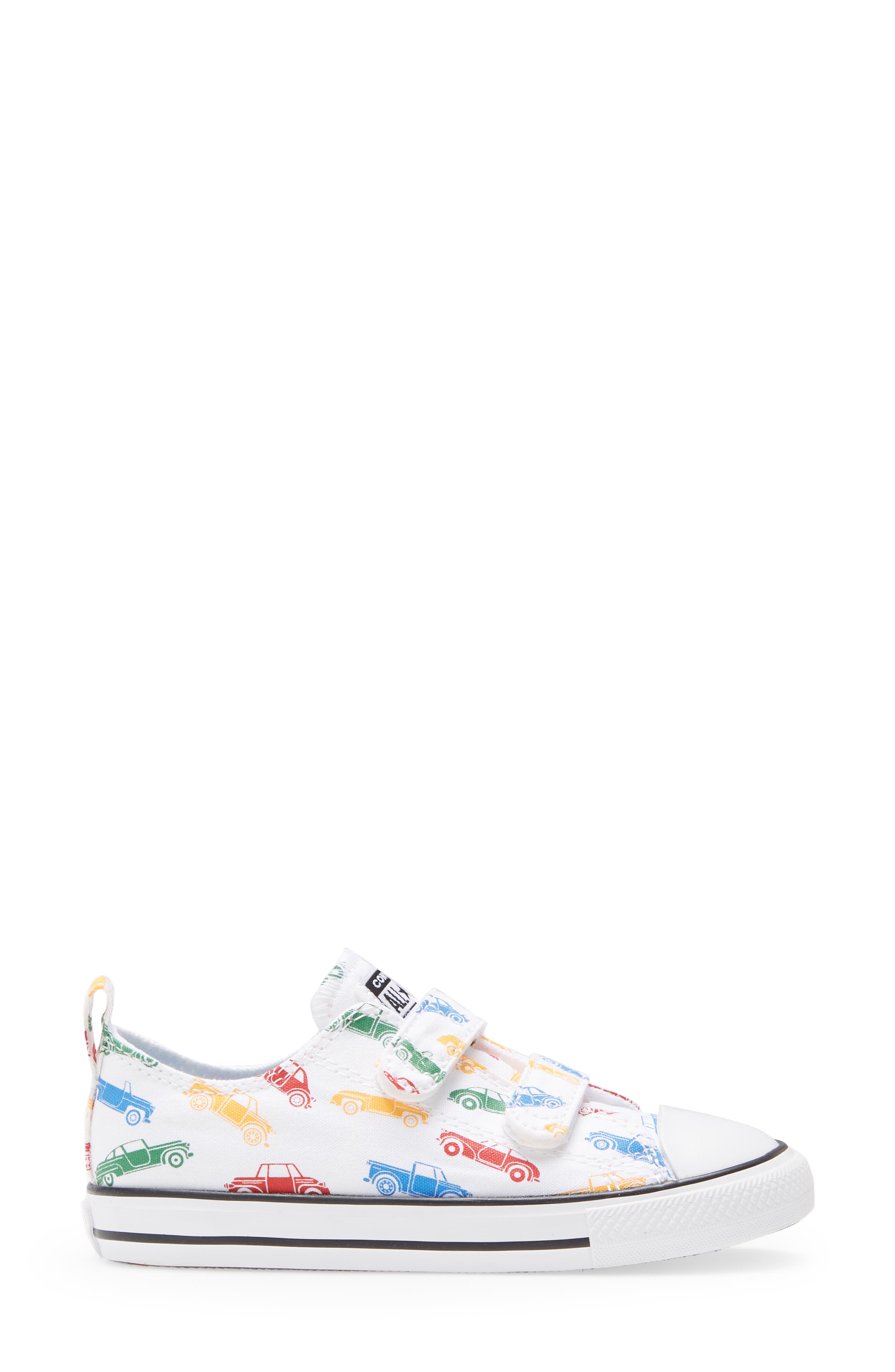 Chuck Taylor® All Star® 2V Sneaker, Alternate, color, WHITE/ BLUE/ RED