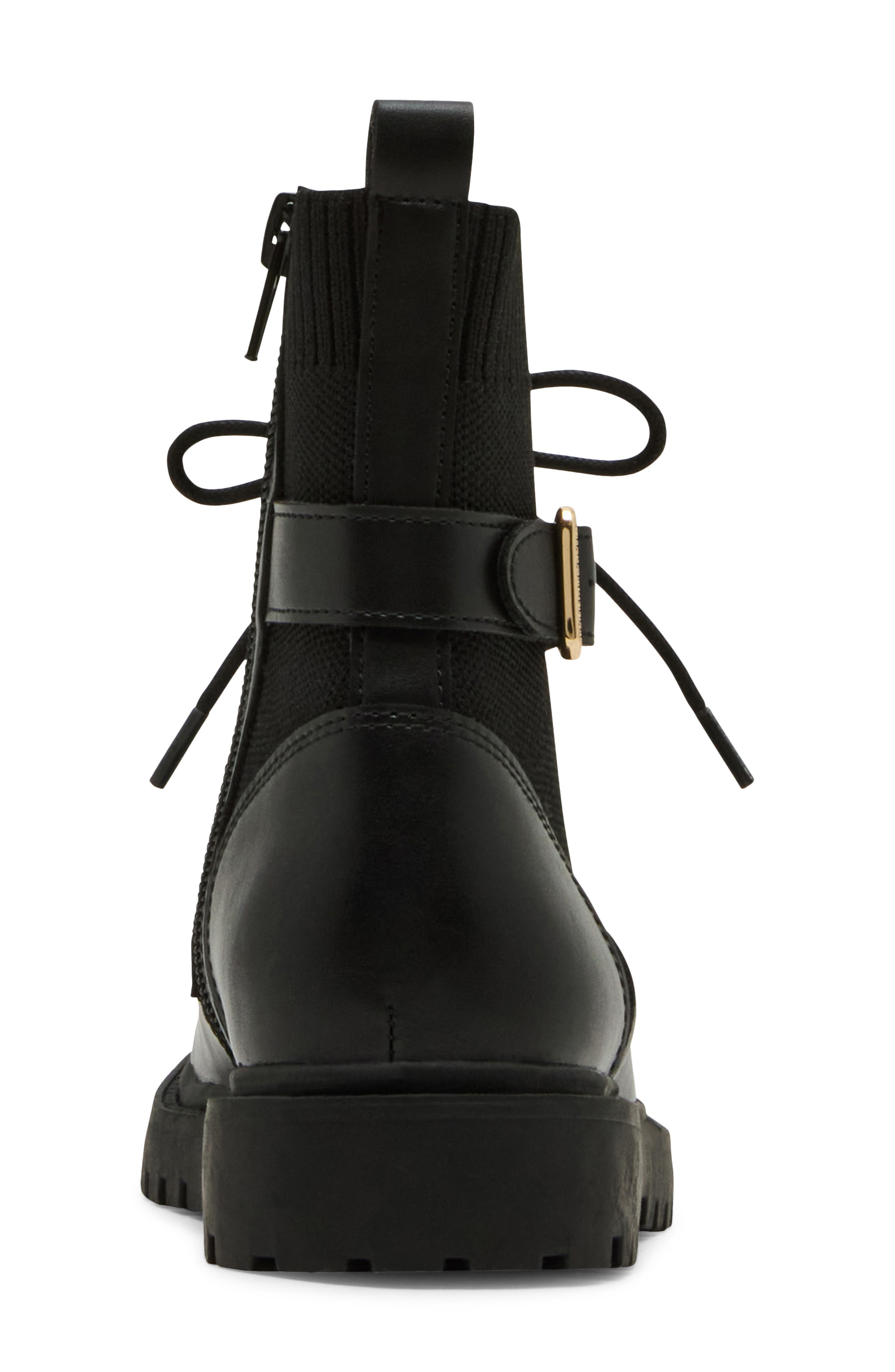 Steve Madden Kids' Kya Boot, Alternate, color, Black