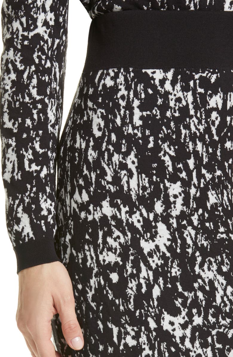 BOSS Emkara Cotton Blend Pencil Skirt, Alternate, color,