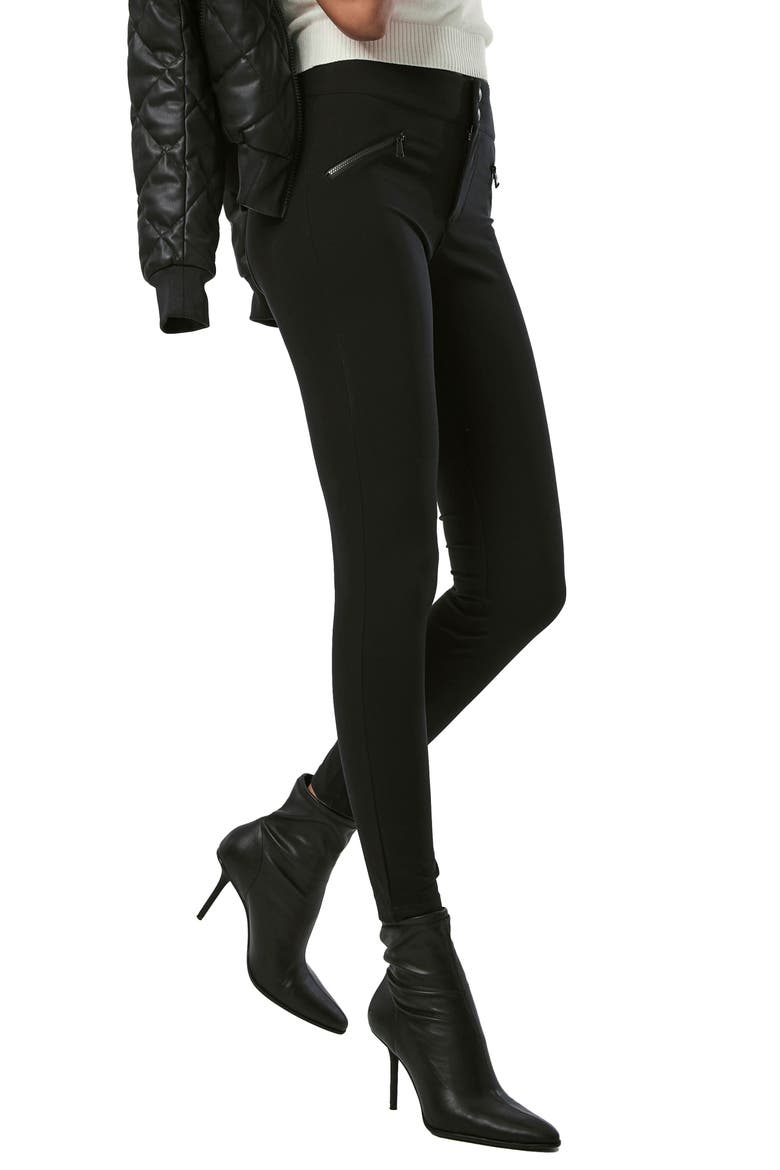 Geneva Techno Pants, Alternate, color, BLACK