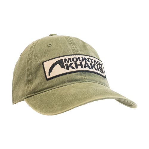MOUNTAIN KHAKIS MOUNTAIN KHAKIS EXTENDED LOGO HAT
