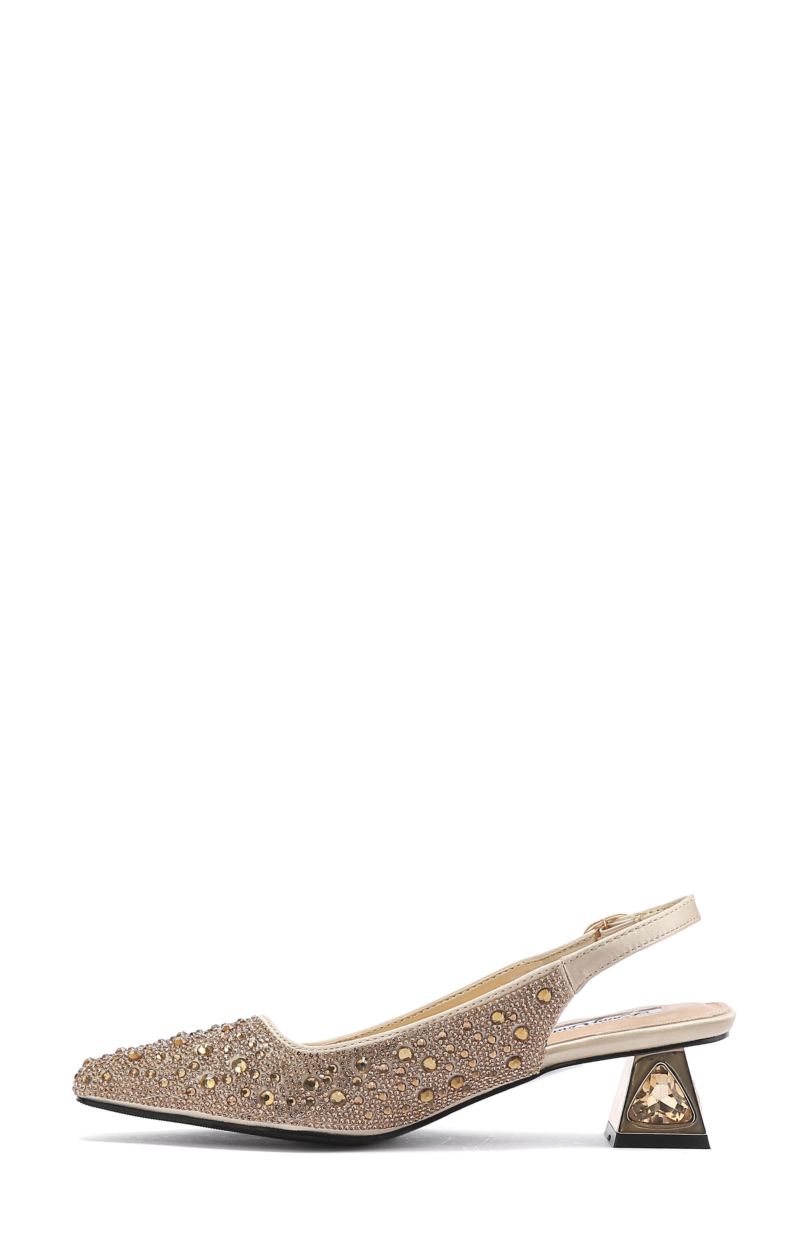 Ronda Slingback Pump, Alternate, color, GOLD