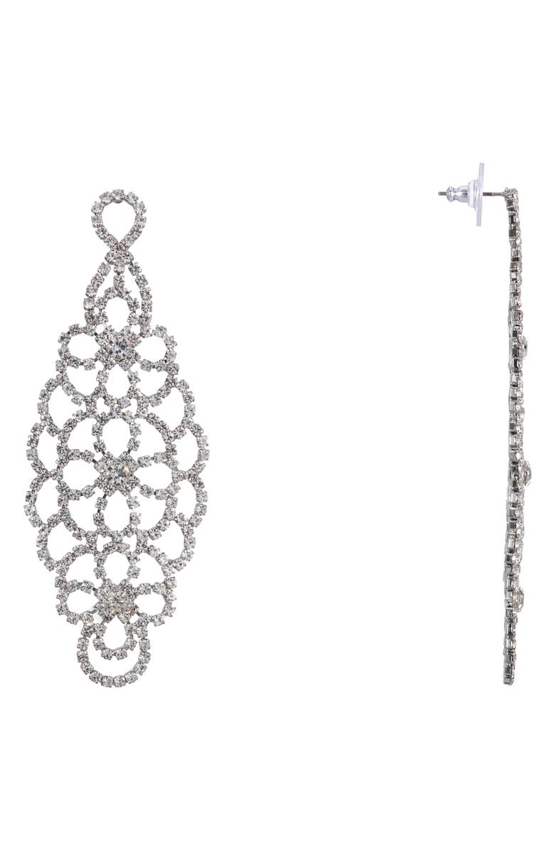 Nina Cup Chain Chandelier Earrings, Main, color, 