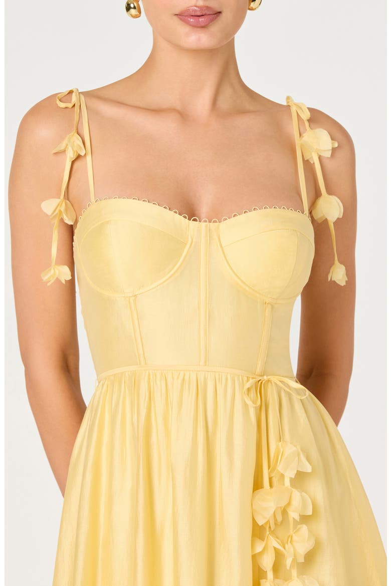 Halcyon A-Line Dress, Alternate, color, YELLOW