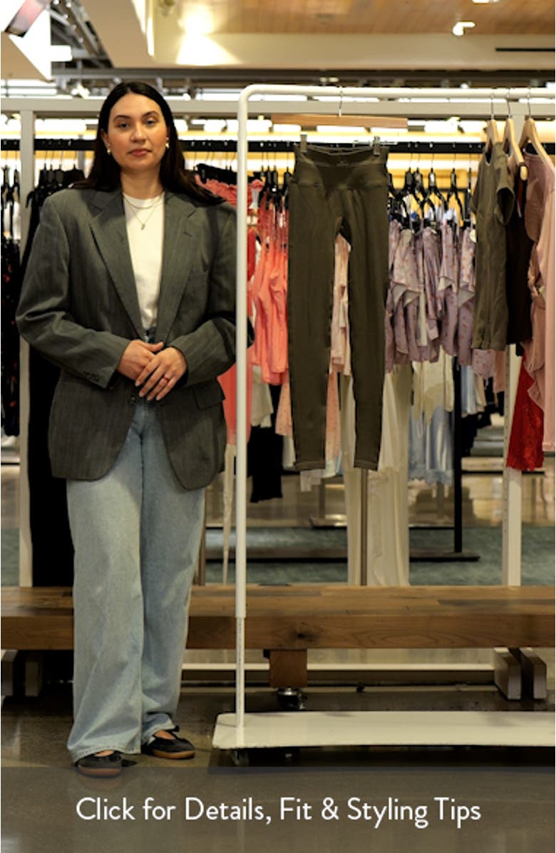 Ribbed Seamless High Waist Leggings, sales video thumbnail