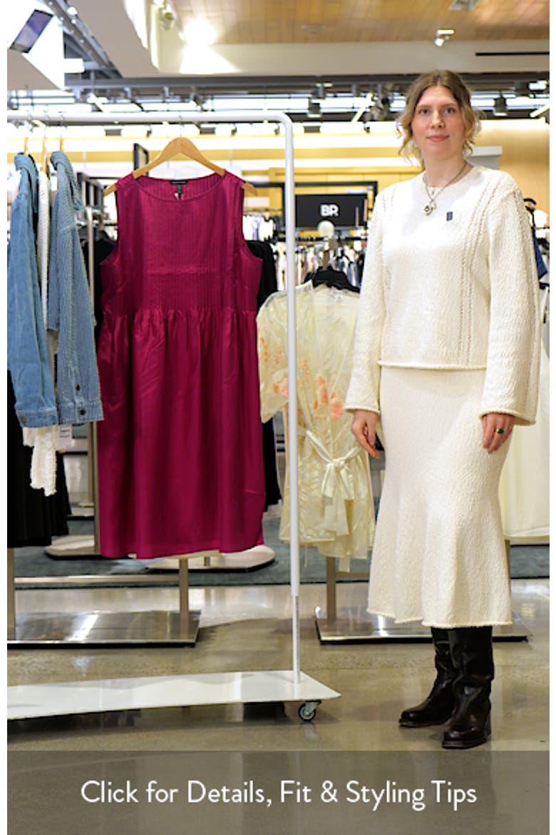 Pleated Silk Dress video