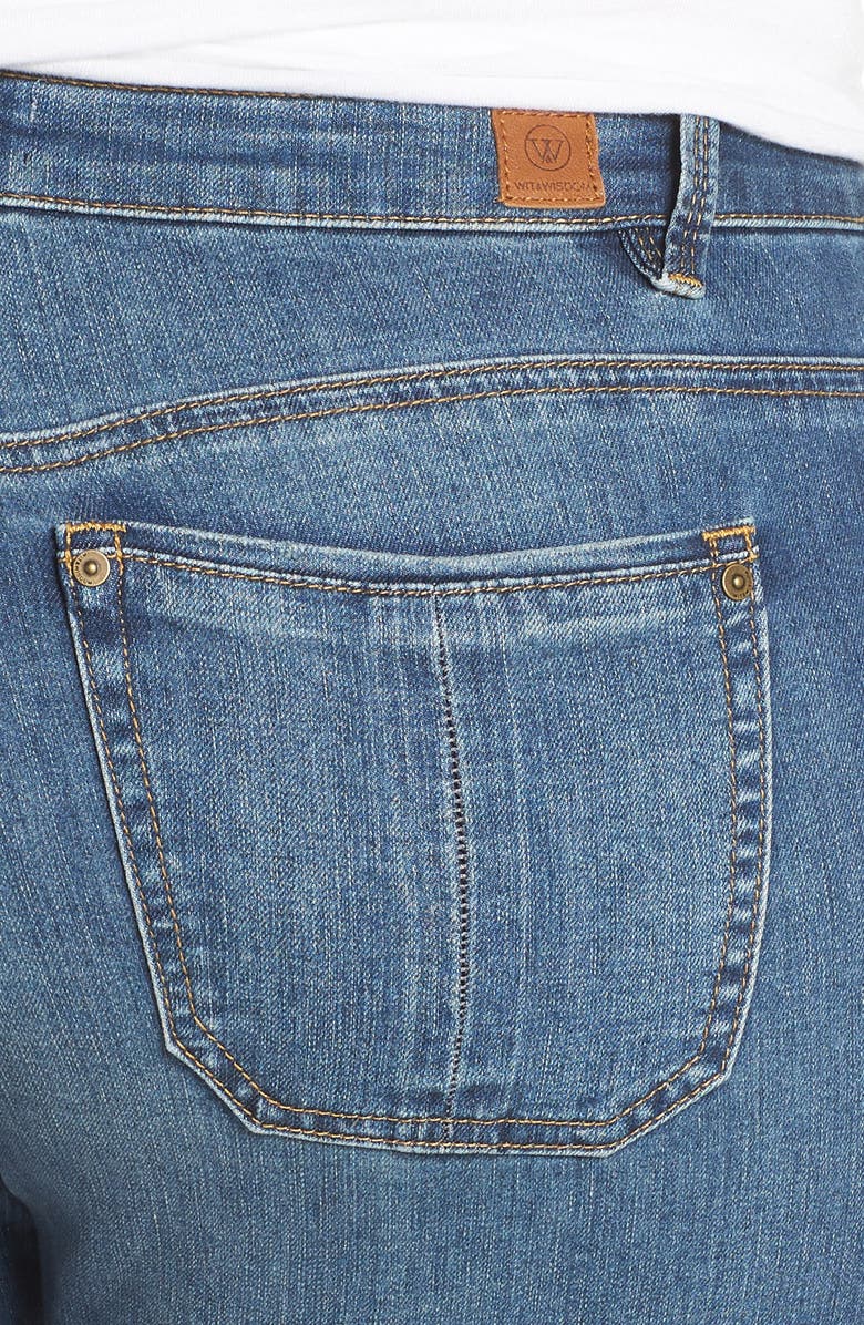 Wit & Wisdom Seamless Ankle Skimmer Jeans, Alternate, color, 