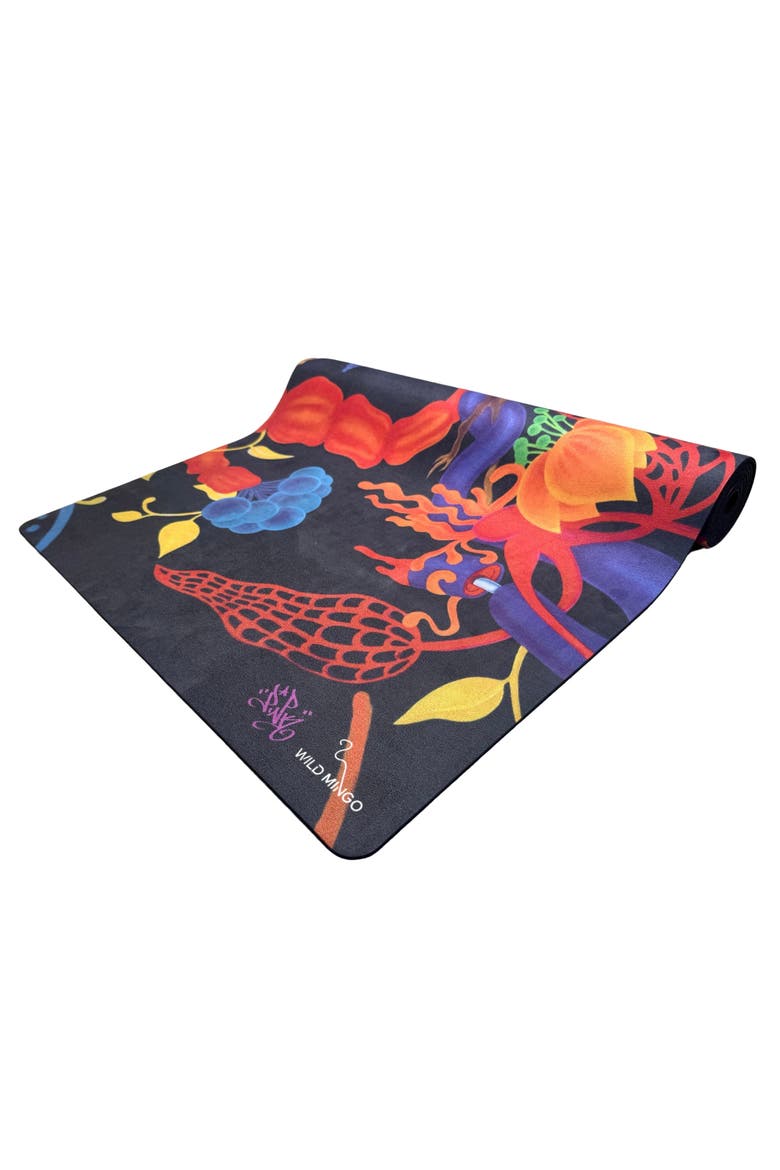 Lady Pink x Wild Mingo Washable Workout Mat, Alternate, color, Pink