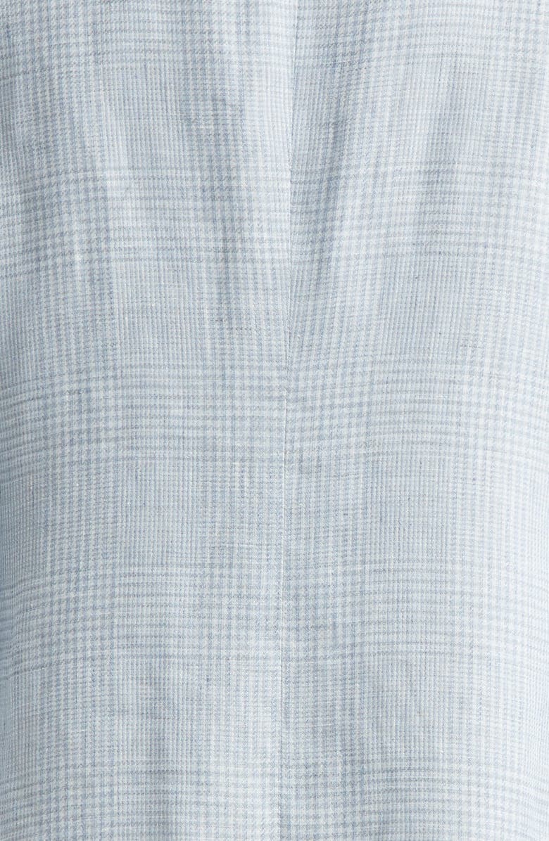 ZEGNA Oasi Linen Sport Coat, Alternate, color, Br Blue Checker