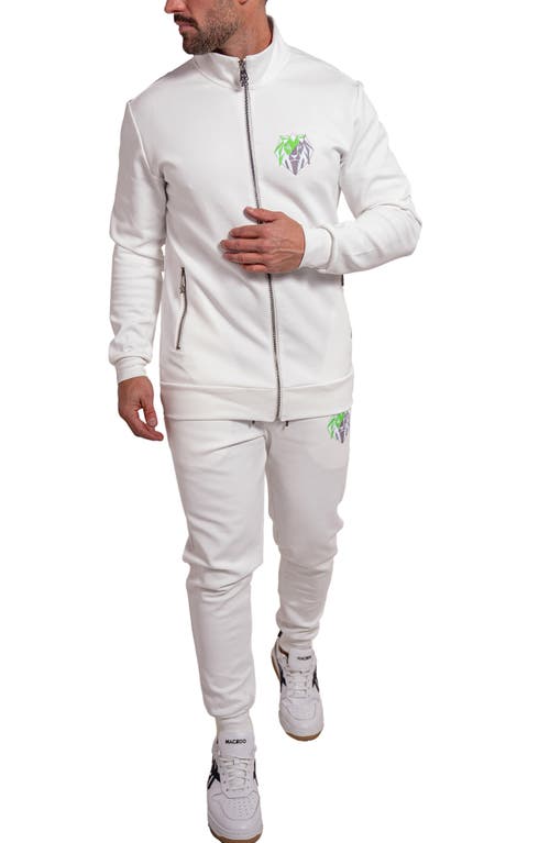 Maceoo Ascension 86 Cotton Blend Joggers In Animal Print
