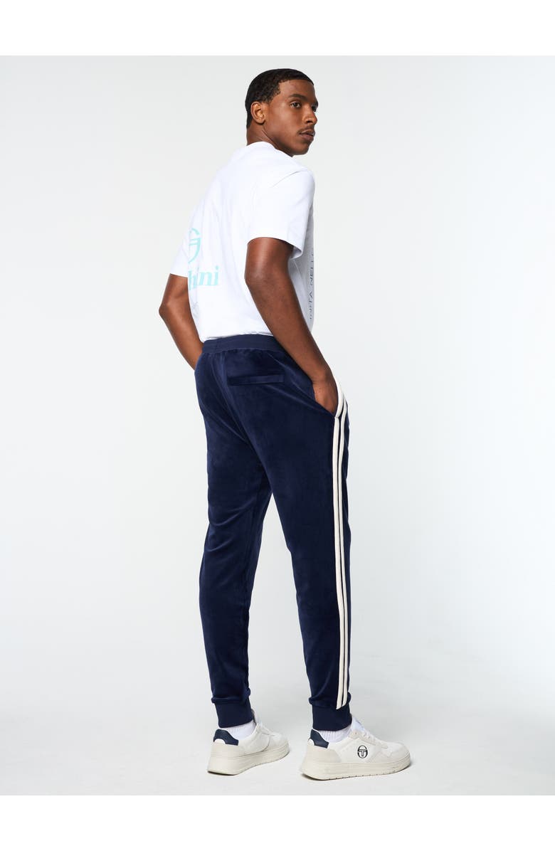 Sergio Tacchini Damarindo Velour Track Pant, Alternate, color, Maritime Blue