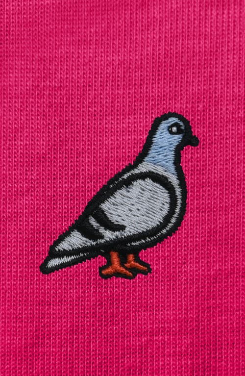 Dalix Mens Pigeon Jersey Tee In Pink