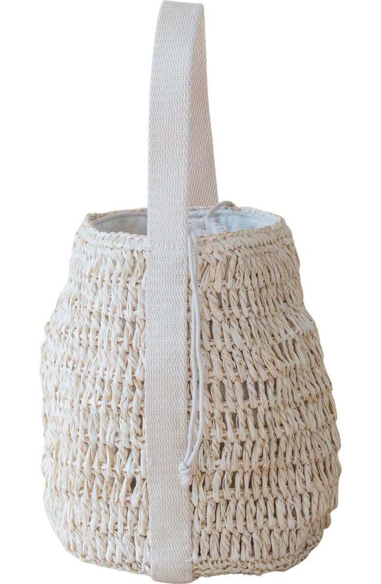 LIKHA Raffia Bucket Bag, Alternate, color,