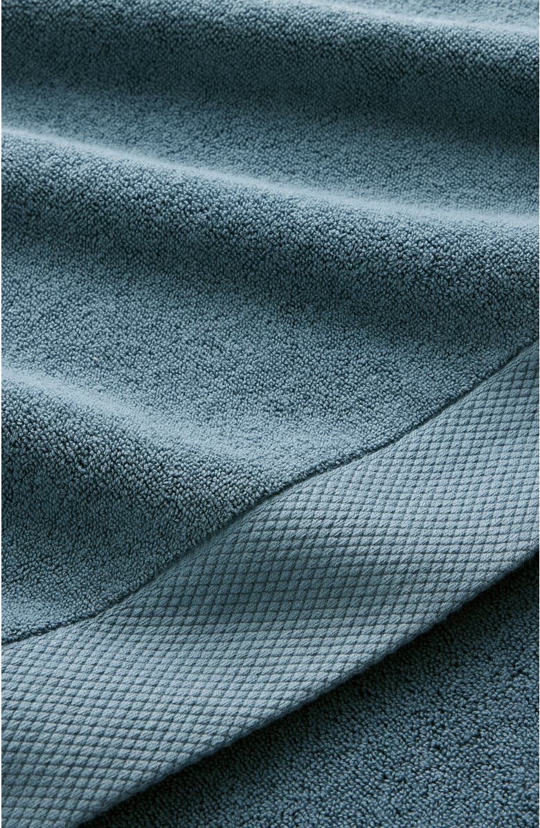 CHRISTY Luxe Heavyweight 100% Turkish Cotton Bath Towels, Alternate, color, Denim