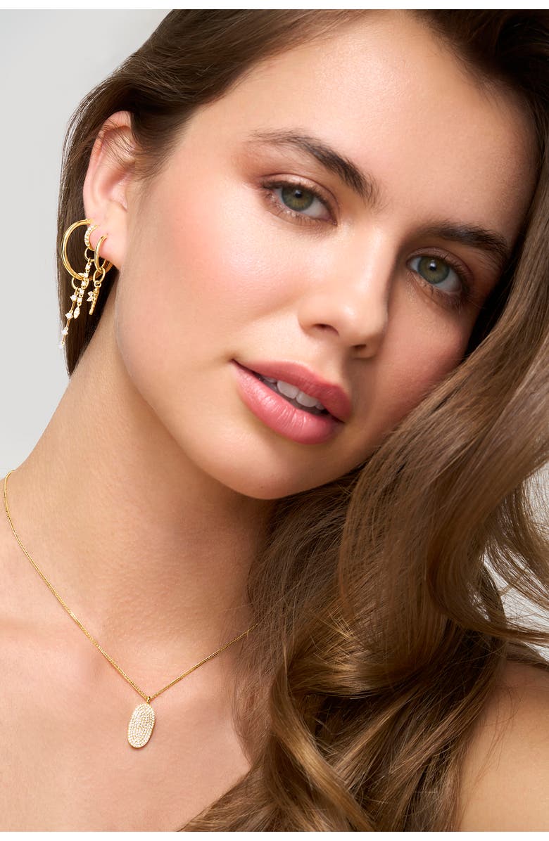 Bony Levy Audrey Diamond Linear Charm, Alternate, color, 18K Yellow Gold