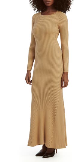 Amaro Long Sleeve Knit Dress