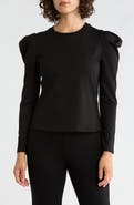 ELIE ELIE TAHARI Pleated Shoulder Top