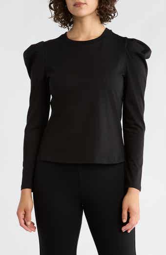 ELIE ELIE TAHARI Pleated Shoulder Top