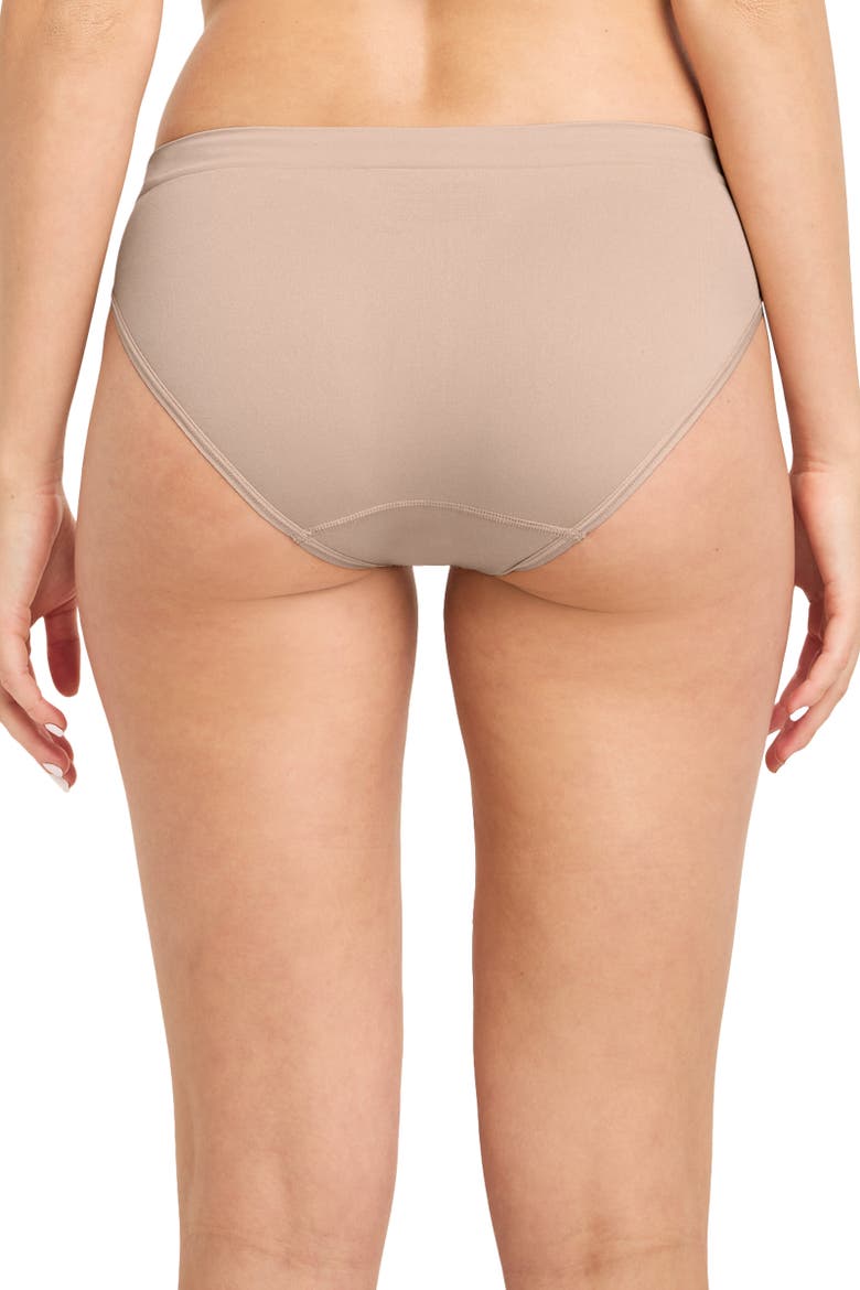 Women's Seamfree Bikini - 3 Pack, Alternate, color, Light/Coral Mist/Light