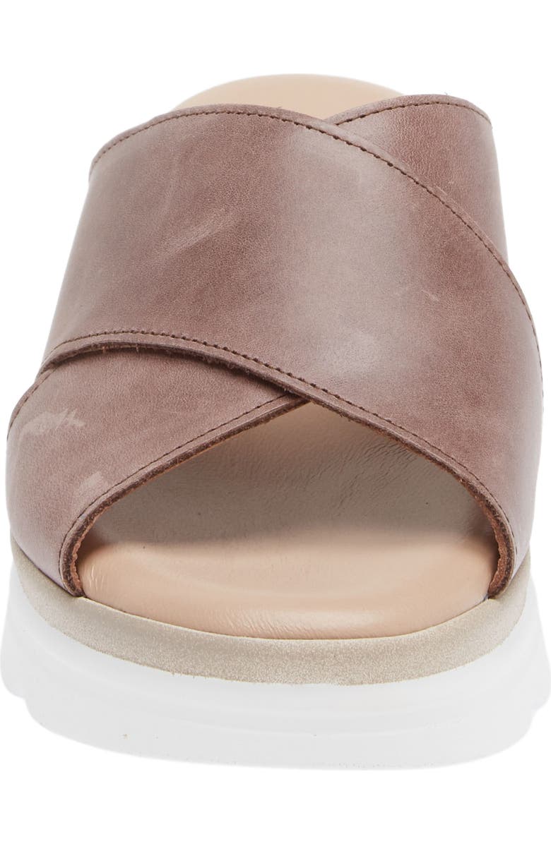 Cordani Aramis Crisscross Platform Slide Sandal, Alternate, color,