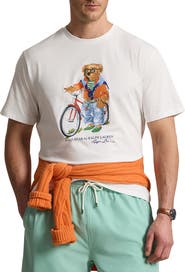 Polo Ralph Lauren Big & Tall Summer Bear T-Shirt