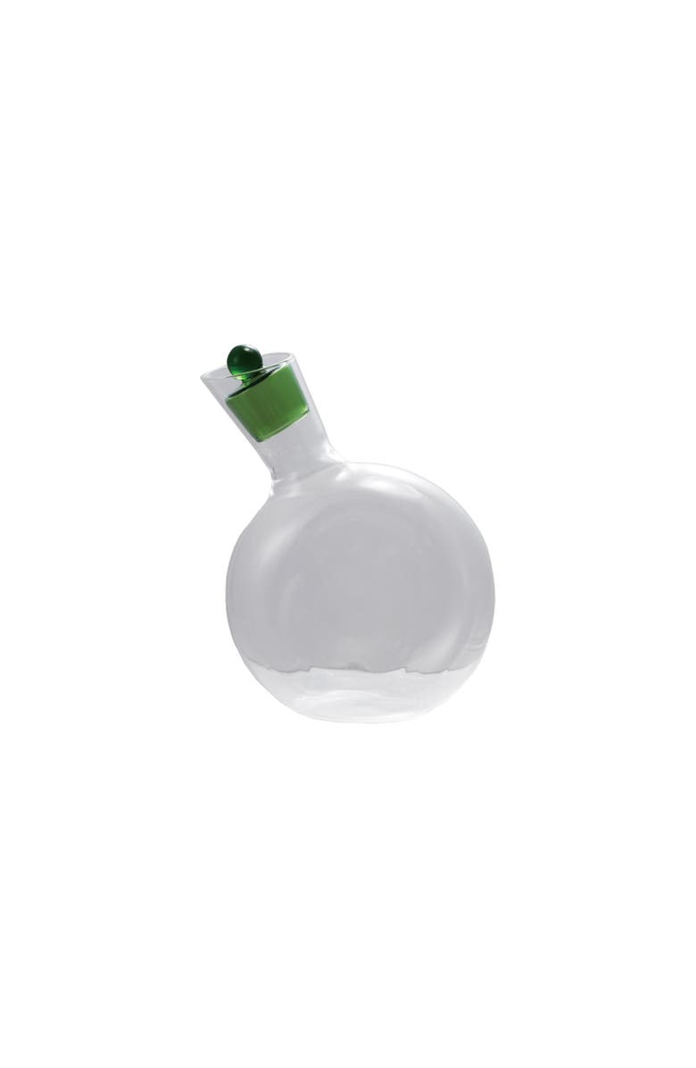 Storied Home Cruet with Stopper, Main, color, Green