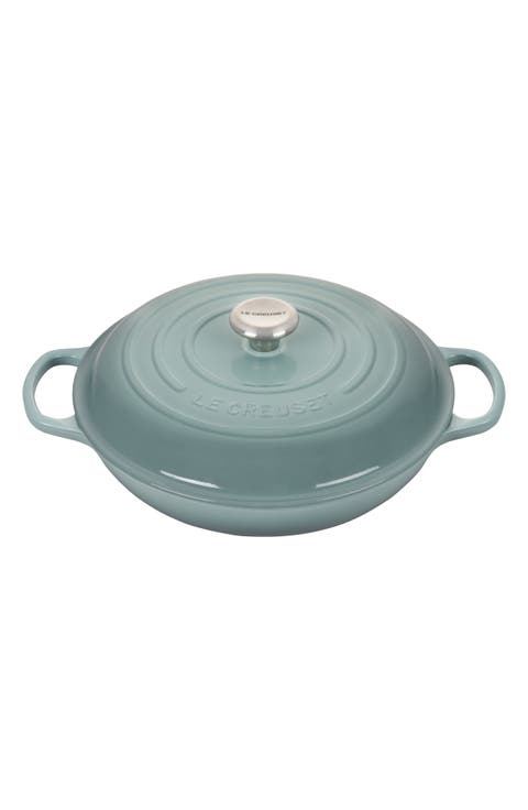 Signature 3.5-Quart Enameled Cast Iron Braiser