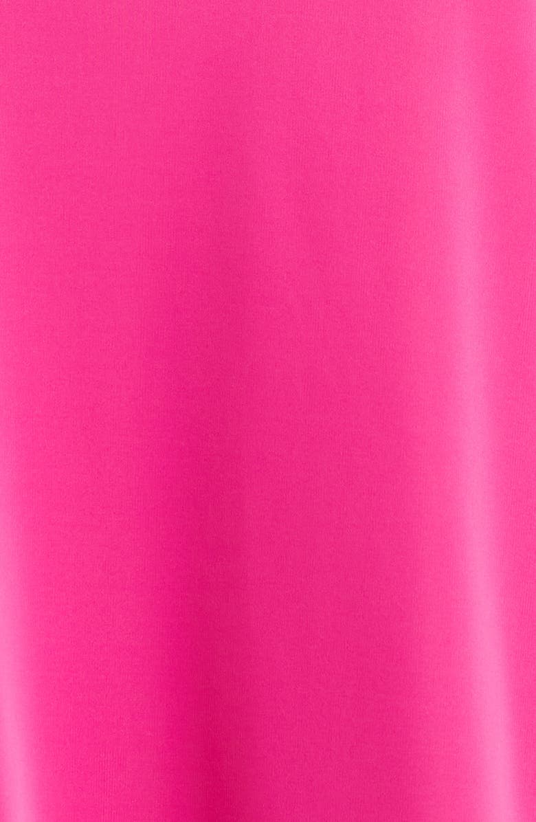 Natori Enchant Lace Trim Satin Chemise, Alternate, color, Fuschia Pink