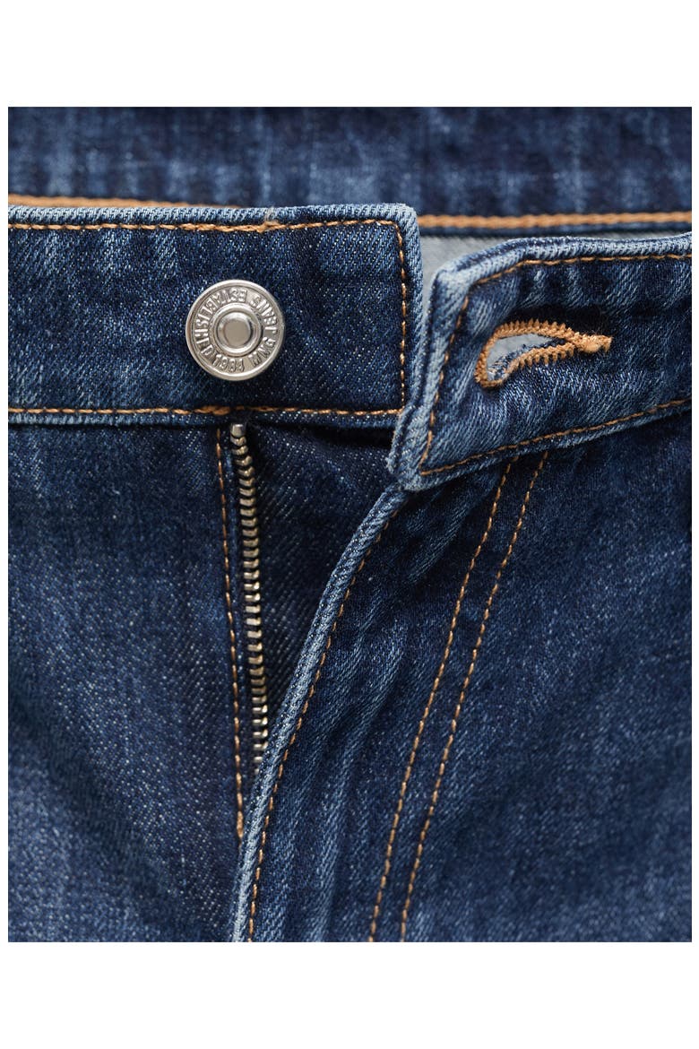 Low Rise Wide Leg Jeans, Alternate, color, DARK BLUE